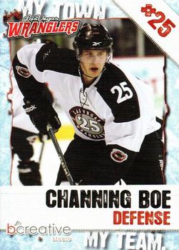 2011-12 bCreative Las Vegas Wranglers (ECHL) #NNO Channing Boe Front