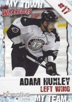 2011-12 bCreative Las Vegas Wranglers (ECHL) #NNO Adam Huxley Front