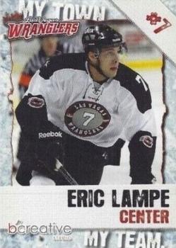 2011-12 bCreative Las Vegas Wranglers (ECHL) #NNO Eric Lampe Front