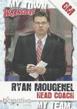 2011-12 bCreative Las Vegas Wranglers (ECHL) #NNO Ryan Mougenel Front