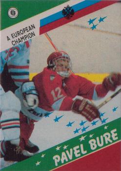 1991-92 Tri-Globe Magnificent Five #10 Pavel Bure Front