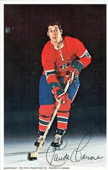 1971-72 Montreal Canadiens #NNO Claude Larose Front
