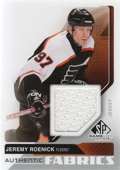 2014-15 SP Game Used - Authentic Fabrics #AF-JR Jeremy Roenick Front