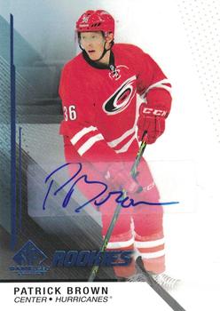 2014-15 SP Game Used - Autographs Blue #134 Patrick Brown Front