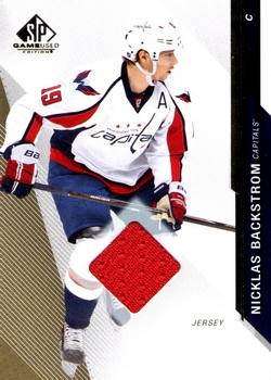 2014-15 SP Game Used - Gold Jerseys #66 Nicklas Backstrom Front