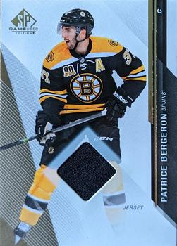 2014-15 SP Game Used - Gold Jerseys #33 Patrice Bergeron Front