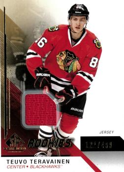 2014-15 SP Game Used - Gold Jerseys #156 Teuvo Teravainen Front