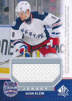 2014-15 SP Game Used - Stadium Series Materials Jerseys #SS-KK Kevin Klein Front