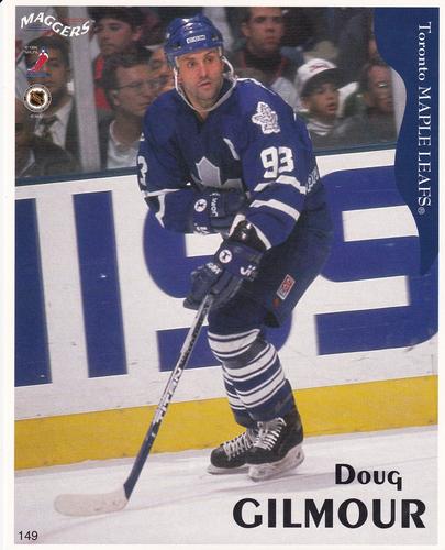 1996-97 Maggers - Test Proof #149 Doug Gilmour Front