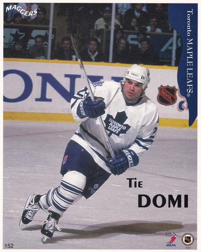 1996-97 Maggers - Test Proof #152 Tie Domi Front