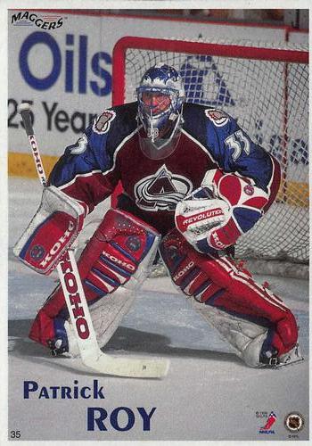 1996-97 Maggers #35 Patrick Roy Front