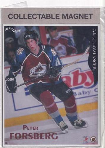 1996-97 Maggers #36 Peter Forsberg Front