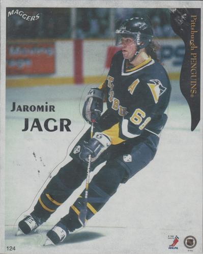 1996-97 Maggers #124 Jaromir Jagr Front