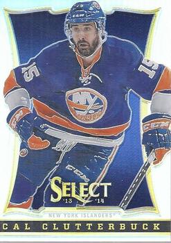 2013-14 Panini Rookie Anthology - 2013-14 Panini Select Update: Prizm #419 Cal Clutterbuck Front