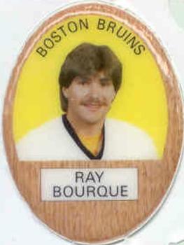 1983-84 Funmate NHL Puffy Stickers #NNO Ray Bourque Front