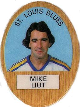 1983-84 Funmate NHL Puffy Stickers #NNO Mike Liut Front