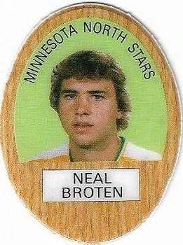 1983-84 Funmate NHL Puffy Stickers #NNO Neal Broten Front