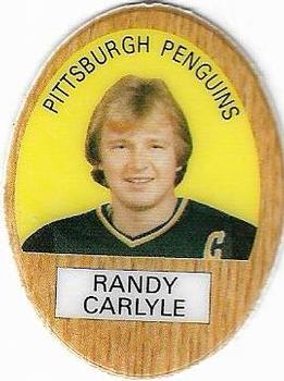 1983-84 Funmate NHL Puffy Stickers #NNO Randy Carlyle Front