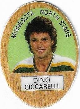 1983-84 Funmate NHL Puffy Stickers #NNO Dino Ciccarelli Front