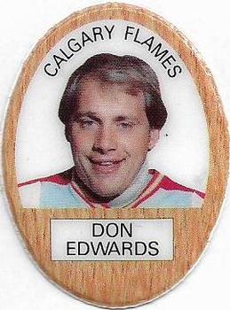 1983-84 Funmate NHL Puffy Stickers #NNO Don Edwards Front