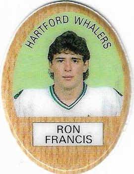 1983-84 Funmate NHL Puffy Stickers #NNO Ron Francis Front