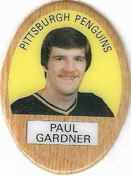 1983-84 Funmate NHL Puffy Stickers #NNO Paul Gardner Front