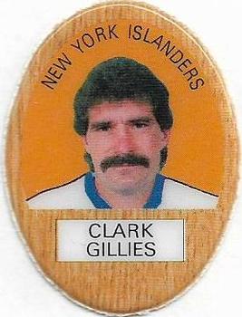 1983-84 Funmate NHL Puffy Stickers #NNO Clark Gillies Front