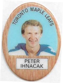 1983-84 Funmate NHL Puffy Stickers #NNO Peter Ihnacak Front