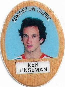 1983-84 Funmate NHL Puffy Stickers #NNO Ken Linseman Front