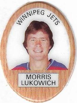 1983-84 Funmate NHL Puffy Stickers #NNO Morris Lukowich Front