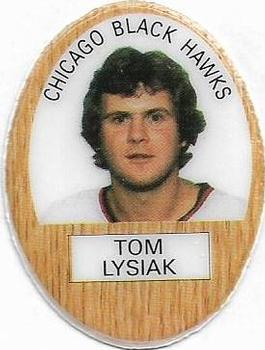1983-84 Funmate NHL Puffy Stickers #NNO Tom Lysiak Front