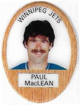 1983-84 Funmate NHL Puffy Stickers #NNO Paul MacLean Front