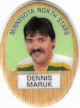 1983-84 Funmate NHL Puffy Stickers #NNO Dennis Maruk Front