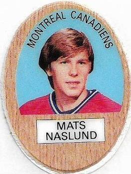 1983-84 Funmate NHL Puffy Stickers #NNO Mats Naslund Front