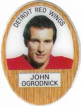 1983-84 Funmate NHL Puffy Stickers #NNO John Ogrodnick Front