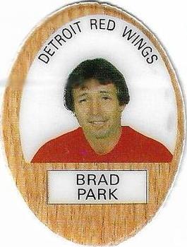 1983-84 Funmate NHL Puffy Stickers #NNO Brad Park Front