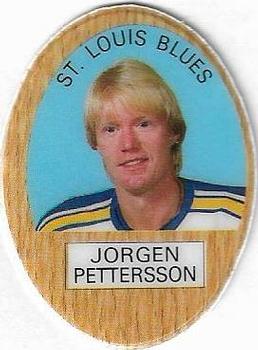 1983-84 Funmate NHL Puffy Stickers #NNO Jorgen Pettersson Front