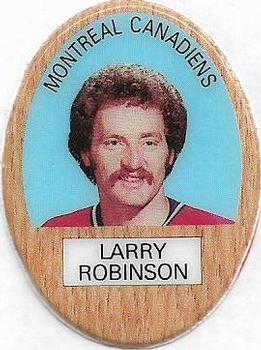 1983-84 Funmate NHL Puffy Stickers #NNO Larry Robinson Front