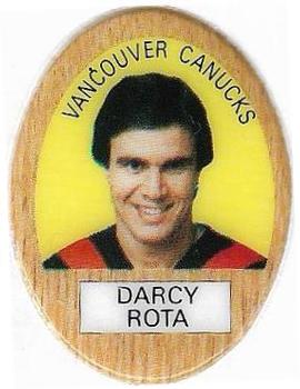 1983-84 Funmate NHL Puffy Stickers #NNO Darcy Rota Front