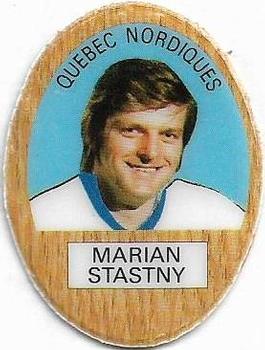 1983-84 Funmate NHL Puffy Stickers #NNO Marian Stastny Front