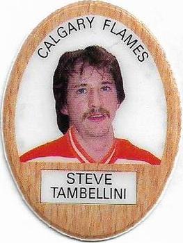 1983-84 Funmate NHL Puffy Stickers #NNO Steve Tambellini Front