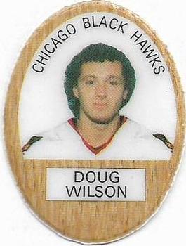 1983-84 Funmate NHL Puffy Stickers #NNO Doug Wilson Front