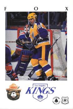 1984-85 Los Angeles Kings Smokey #5 Jim Fox Front