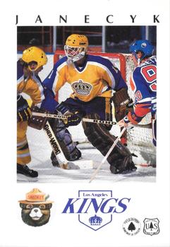 1984-85 Los Angeles Kings Smokey #9 Bob Janecyk Front