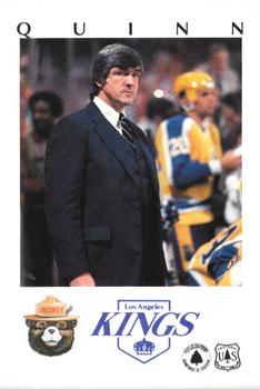 1984-85 Los Angeles Kings Smokey #23 Pat Quinn Front
