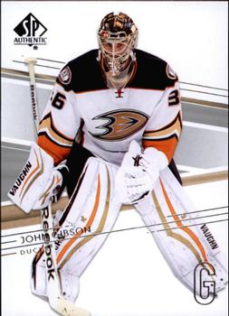 2014-15 SP Authentic #49 John Gibson Front