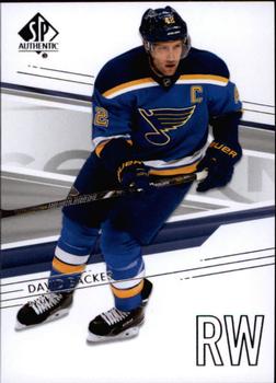 2014-15 SP Authentic #55 David Backes Front