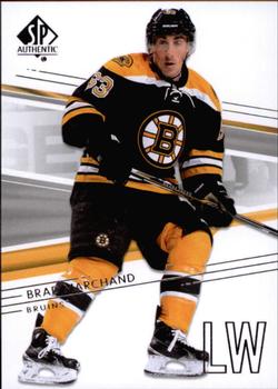 2014-15 SP Authentic #98 Brad Marchand Front