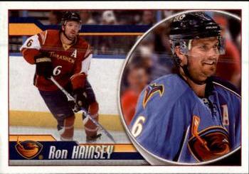 2010-11 Panini Stickers #14 Ron Hainsey Front