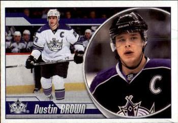 2010-11 Panini Stickers #241 Dustin Brown Front